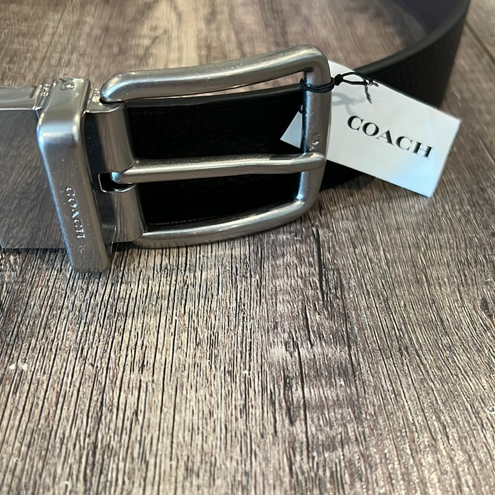 Coach Reversible Leather Belt